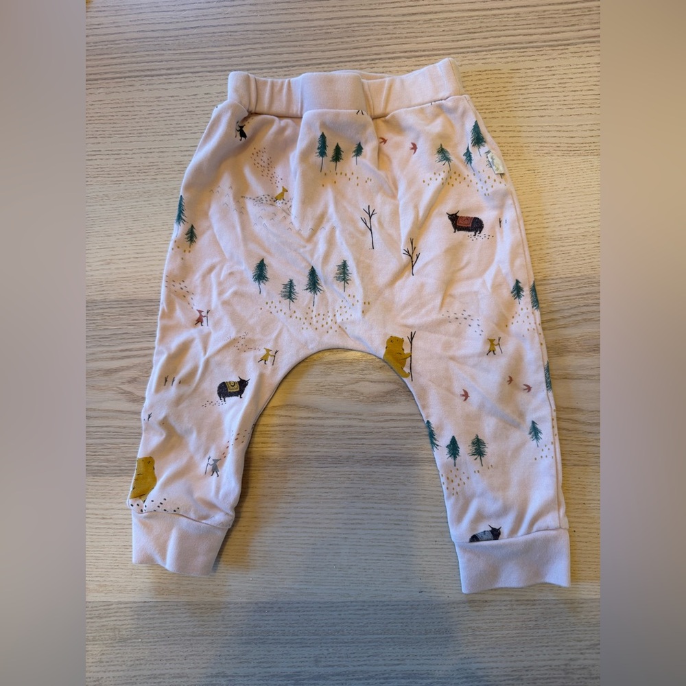 Red Caribou baby pants | 6-9 months